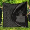 Tokelau Coat Of Arms Polynesian Premium Quilt  Circle Style  01 J2  Quilt